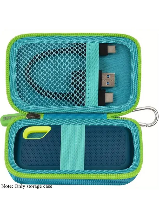 Green Hard Case For SanDisk Extreme Portable SSD 500GB 1TB 2TB 4TB USB C Travel Holder - Image 4